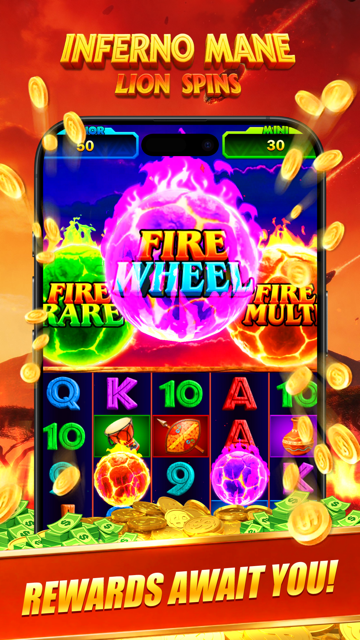 Inferno Mane — fire multipliers and coin wins